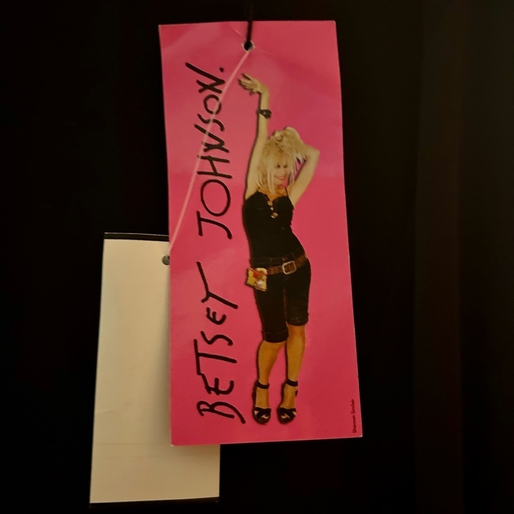 Betsey Johnson Black Backless Dress, Size Large - Picture 3 of 4